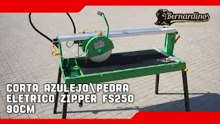 Corta AzulejoPedra Eléctrico ZIPPER FS250 90cm