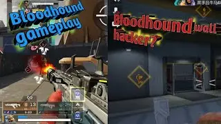 Apex Legends Mobile Blood Hound Gameplay | Blood hound wall hacker?