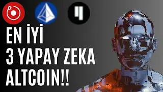 EN İYİ 3 YAPAY ZEKA ALTCOIN PROJESİ!!! (Bu Coinler Yapay Zeka Alanında Lider Olabilir!) #yapayzeka