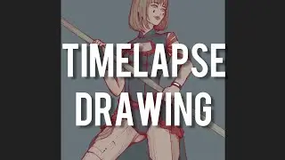 Speedpaint - my OC (Lunet)