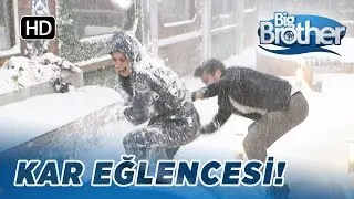 Big Brother Evinde Kar Eğlencesi!