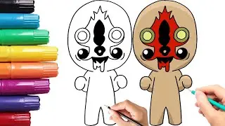 How To Draw SCP 173 | SCP Foundation