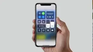 iPhone X - Control Center