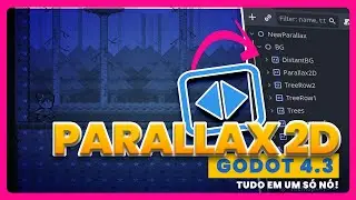 PARALLAX 2D chega para simplificar e aprimorar nossos BACKGROUNDS na GODOT 4.3