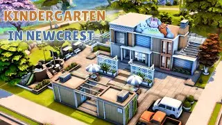 Детский Сад Симс 4 🧸 Kindergarten The Sims 4 | Строительство | NO CC