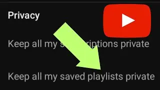 how to hide your playlists on your youtube channel-full short tutorial