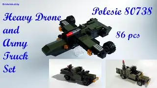Heavy Drone and Army Truck Set Polesie 80738 series Army 2