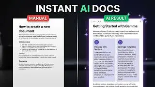 How to create a new document in Gamma