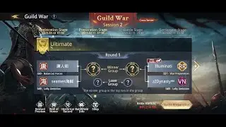 Dynasty Legends 2 💀Guild War Session 2 Cross Server Battel Live stream | 