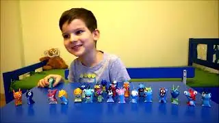 Самая большая коллекция слагов из мультфильма Slagterra.