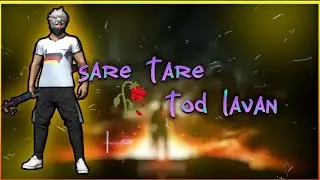 🥺🥀Sare tare tod ||aja ve mahiya || free fire sad shayari status😓 || #ffsad #freefirestatus #viral