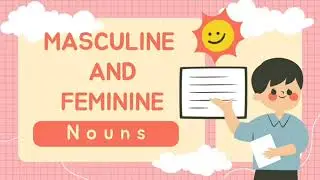 Masculine and Feminine Nouns | Gender Nouns | English Grammar