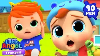 OUPS On Fait BOUM BOUM | Comptines avec Bébé Louis | Little Angel Français