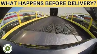 Inside Look: Rivian R1S Factory Testing & Transport To Service Center