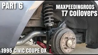 MaXpeedingrods Newest COT7 Advanced Coilovers for the 95 Honda Civic EJ2 - Suspension is Ready!