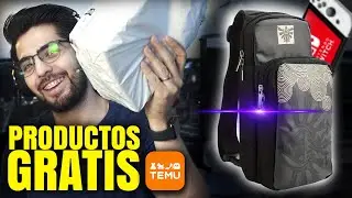 Esta APP me regaló productos | MOCHILA ZELDA | TEMU HAUL