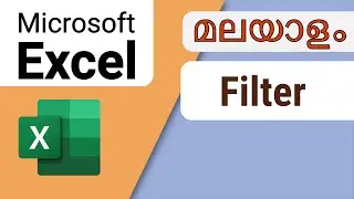 Excel beginner: How to filter data | Malayalam