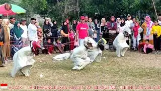 KOCAK..!! LARI KARUNG BUKAN LONCAT TAPI BERGULING - JEBUNG LOR VILLAGE