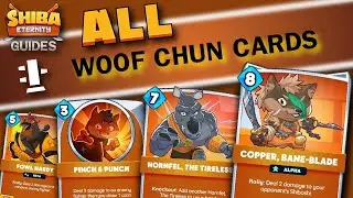 SHIBA ETERNITY Woof Chun ALL Discipline Cards HD