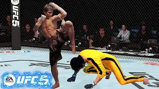 UFC5 Bruce Lee vs Tony Jaa EA Sports UFC 5 PS5