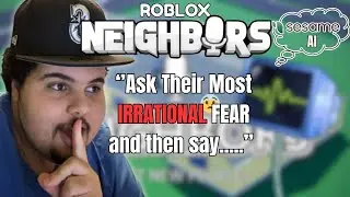 Roblox Neighbors but AI CONTROLS What I Say...