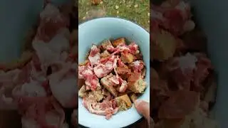 Вьюга! (мясо с хлебом)