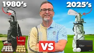 NEW GOLF CLUBS vs 1980's GOLF CLUBS & BALLS – The Results Will SHOCK You!”