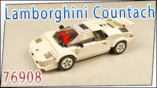 Lego Speed Lamborghini Countach 76908 Review/Обзор