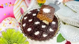 Basboussa au chocolat 😋😋#saveuretgourmandise