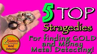 TOP 5 STRATEGIES TO Metal Detect PARKS in 5 Minutes!