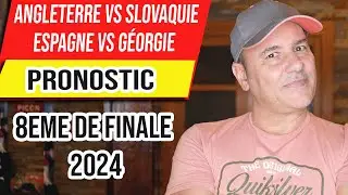Pronostic Foot - Angleterre vs Slovaquie - Espagne vs Georgie - Euro 2024