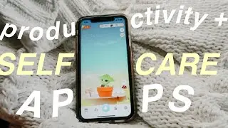 apps for productivity and self care ⚡️ *aesthetic + helpful*