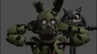 Springtrap vs the tar