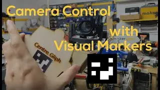 Logitech c-910 visual tacking using ArUco markers to control robot cameraman