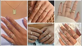 Simple and unique ring set design|ring set design for girls
