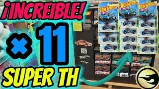 11 HOT WHEELS SUPER TREASURE HUNT EN 2 DIAS,EXCLUSIVOS MCLAREN P1, PAGANI ZONDA R, MAZDA RX7 Y CHEVY