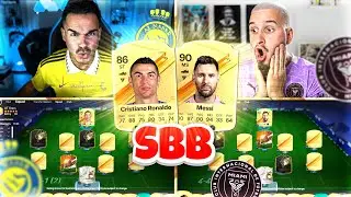 EA FC 24 : RONALDO vs MESSI Squad Builder Battle vs 