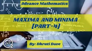 Maxima and Minima Sum 4 | Advance Mathematics