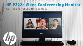 Certified for Skype for Business | HP Video Conferencing Monitor | HP