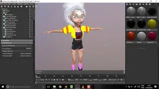 BLENDER 1681   Convert Particles to Mesh to Marmoset