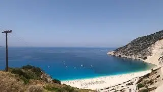View of Myrtos beach