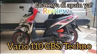 Review Honda Vario 110 CBS/Techno