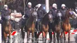 Parada srama Beograd 10.10.2010. 5000 zandara ,a na Kosovu nijedan