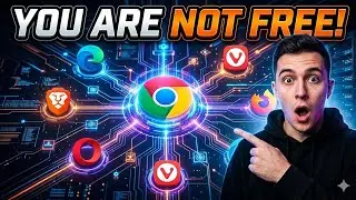“You’re Not Free on the Internet! 😱 Chrome vs Chromium Truth Explained”