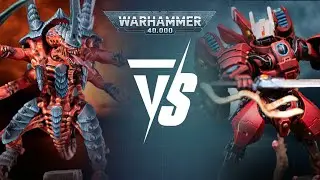 Warhammer 40k 10th Edition Live 2000pts Battle Report: Tyranids Vs T'au