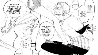 Nami Makes Zoro Regret What He Did - teaches him how to do it the hard way.! One Piece Comic Dub