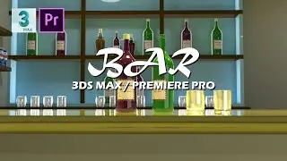 Bar Made in 3ds Max