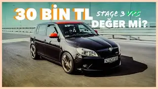330 HP 1.4tsi FABİA VRS İLE GAZLADIK | 🔥 ETHANOL TV