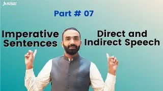 Part:07 Imperative Sentences|Direct and indirect Speech