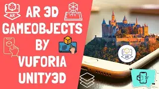 AR 3D GameObjects Project using Vuforia through Unity 3D Engine || Augmented Reality || Vuforia